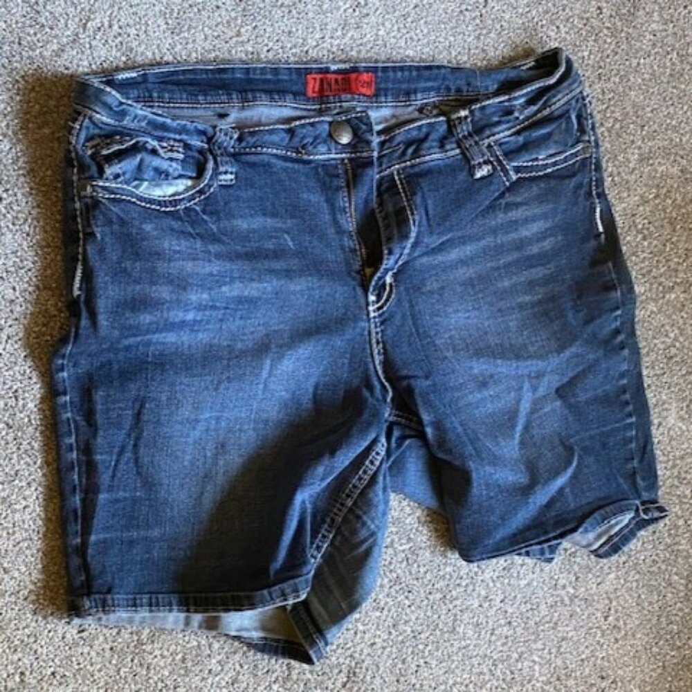 Zanadi Denim Bermuda Shorts